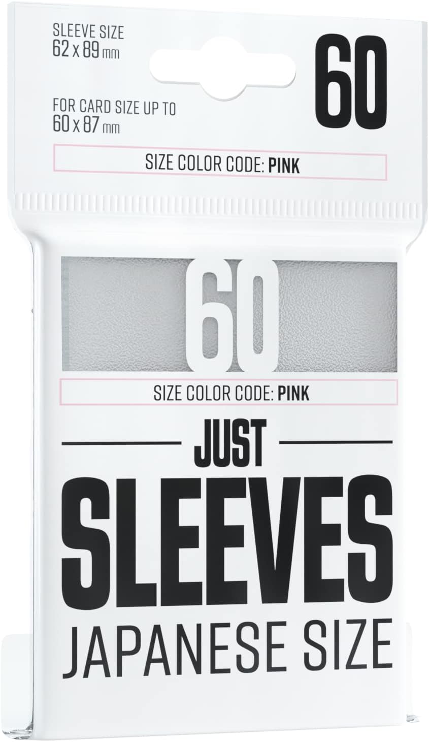 GGX10015 – Just Sleeves – Japanische Größe, Weiß (60 Ärmel)