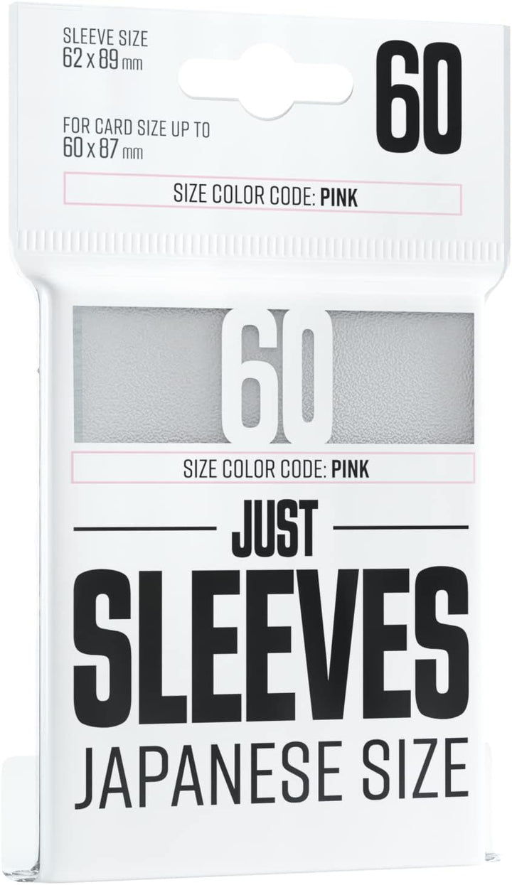 GGX10015 – Just Sleeves – Japanische Größe, Weiß (60 Ärmel)