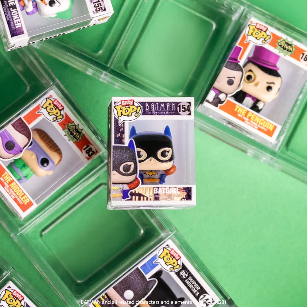 Funko Bitty Pop! DC Comics 4-Pack Series 1 - Batman, Robin, Scarecrow & Mystery Vinyl Figures (71311) 5