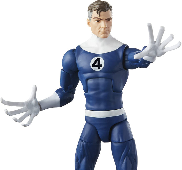 Hasbro Marvel Legends Series Retro Fantastic Four Mr. Fantastic 6-inch Action Fi