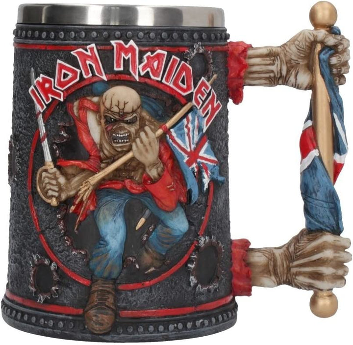 Nemesis Now Iron Maiden Tankard Mug 14cm Black