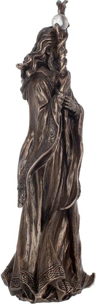 Nemesis Now Historic & Medieval - Merlin Bronze Resin Figurine 28cm 6