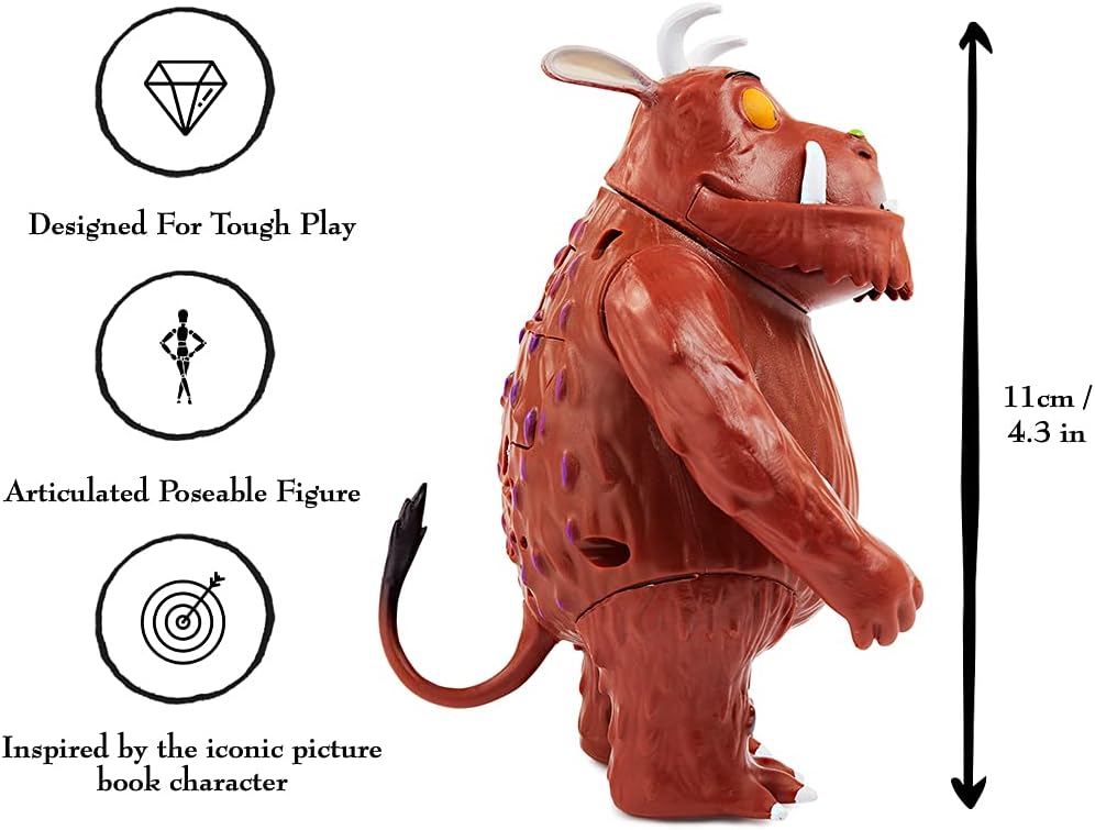 The Talking Gruffalo Action Figure - Interactive 12cm Poseable Toy with Movie Sounds 6