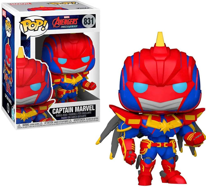 Marvel Avengers Mech Strike Captain Marvel Funko 55235 Pop! Vinyl #831