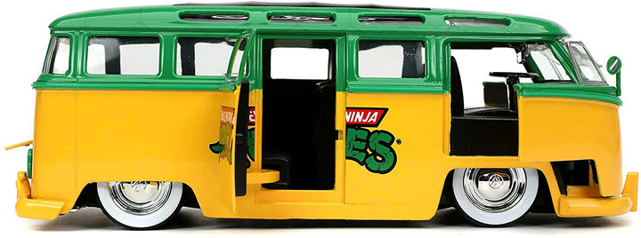 Jada TMNT - Leonardo & 1962 VW Bus - 1:24