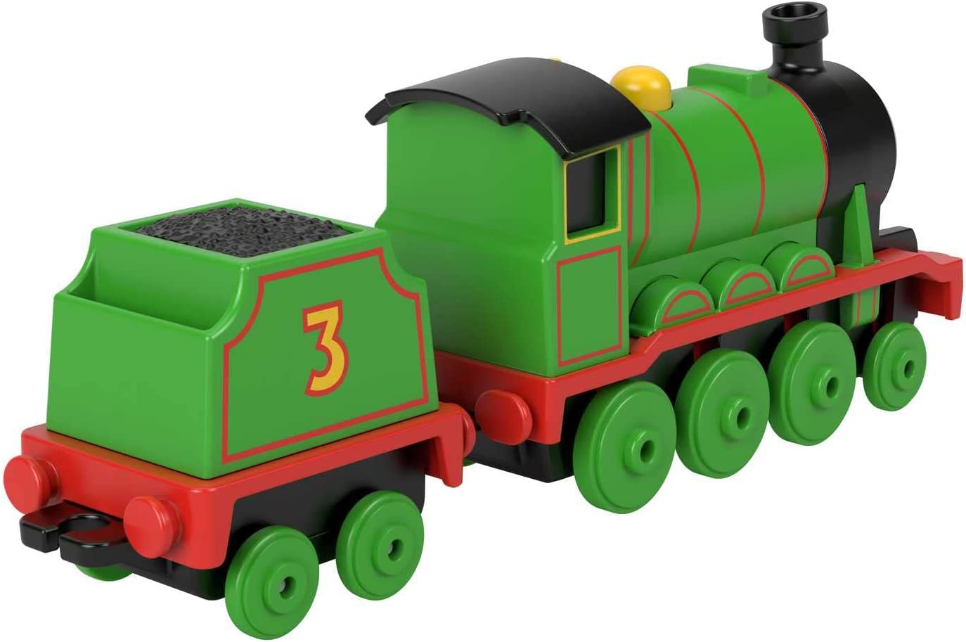 Thomas & Friends All Engines Go! Henry Metal Push Along Engine - Die-Cast Train with Tender for Kids 3+ 5
