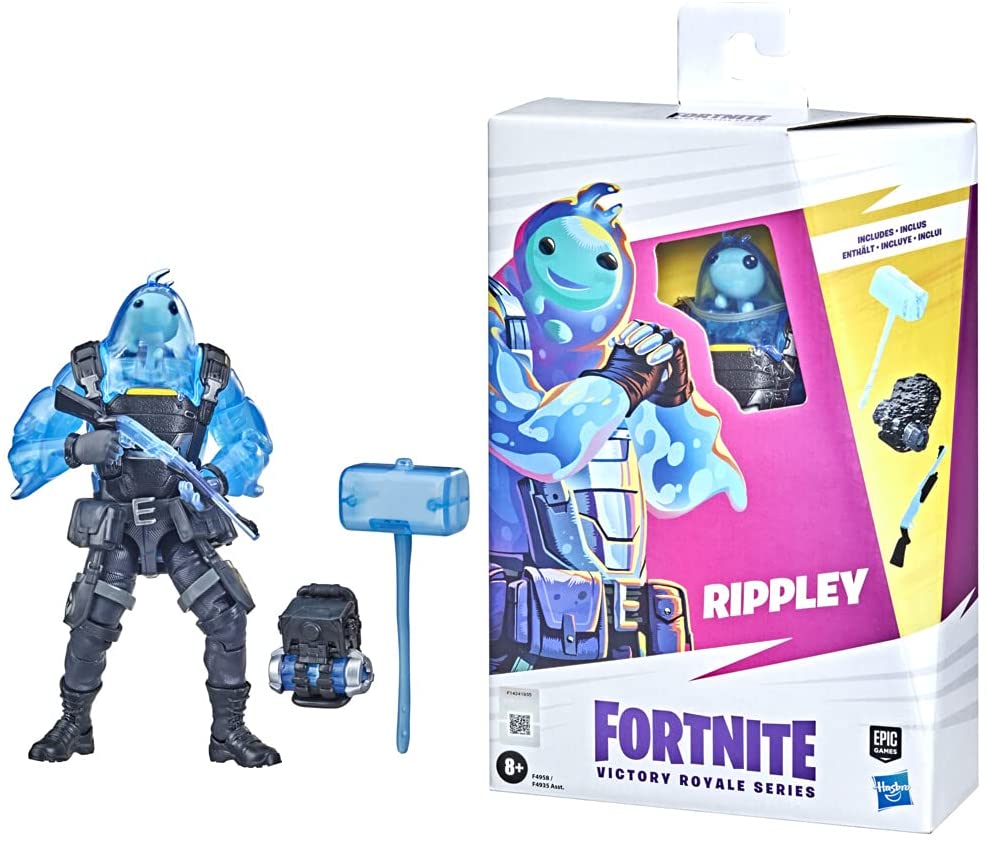 Hasbro Fortnite Victory Royale Series Rippley Collectible Action Figure with Acc