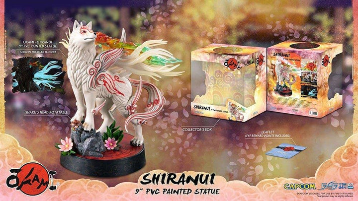 First4Figures Okami: Shiranui (Standard Pose) PVC Figurine, Black