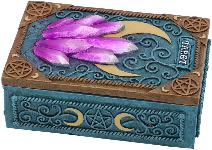 Nemesis Now - Crystalline Tarot Box Blue 14.4cm 6