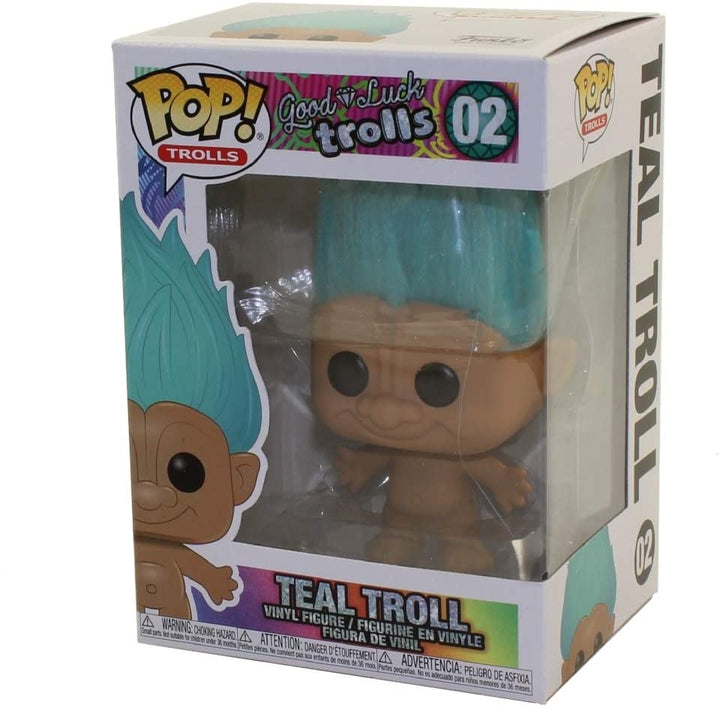 Buena Suerte Trolls Teal Troll Funko 44603 Pop! Vinilo #02
