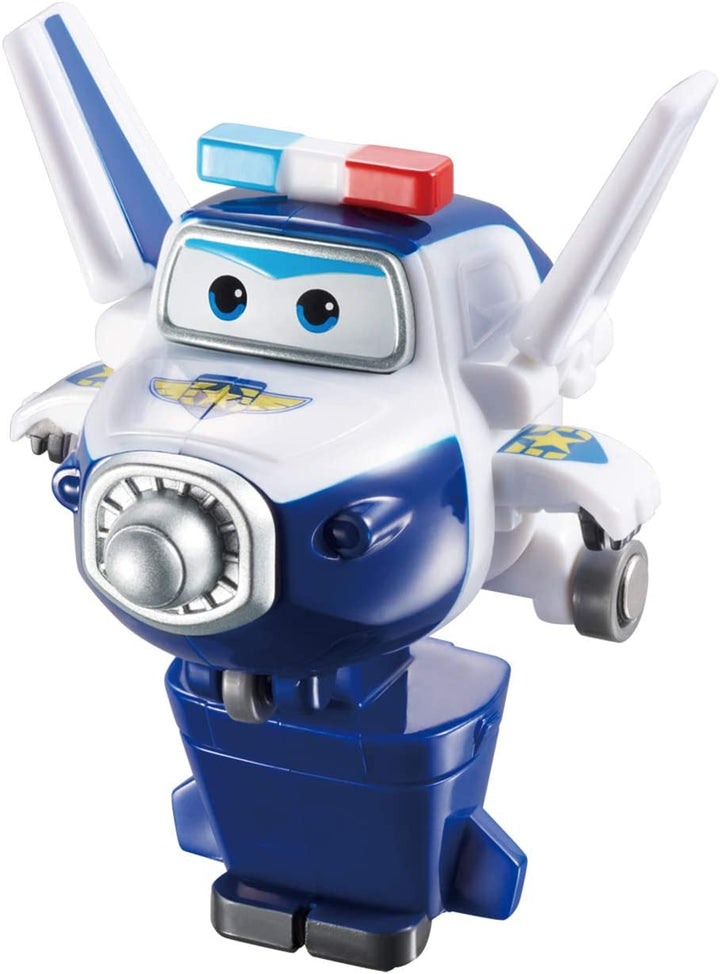 Super Wings Transform a Bots, paquete de 4 figuras de juguete, figuras de 2 pulgadas