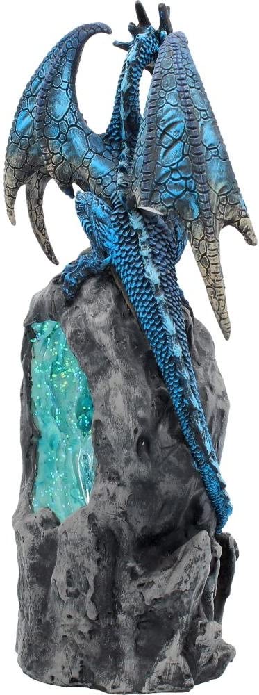 Nemesis Now Frostwing's Gateway - Blue Dragon Resin Statue 6