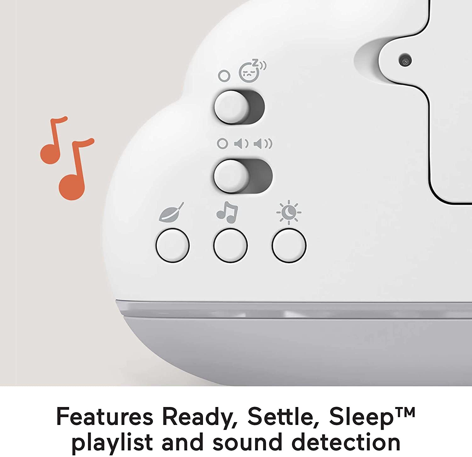Fisher-Price Rainbow Showers Bassinet to Bedside Mobile - Soother with Nightlight & Cry Sensor 5