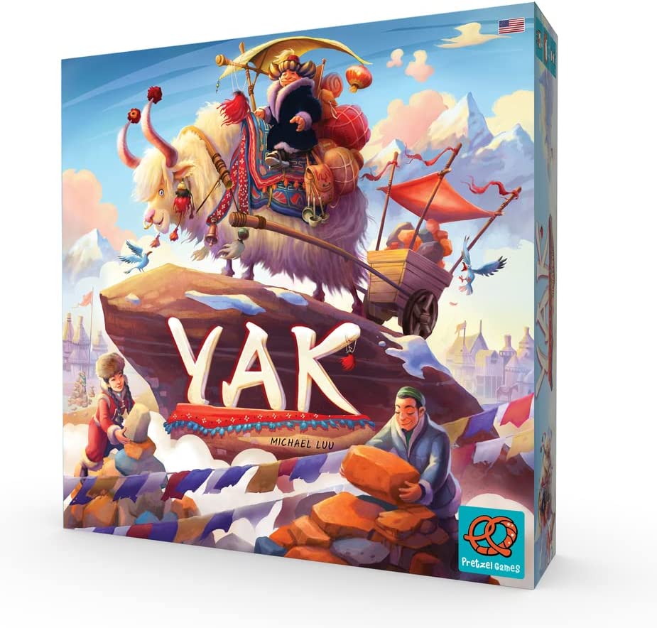 Pretzel Games Yak Board Game | Strategy Resource Management Game for 2-4 Players 8