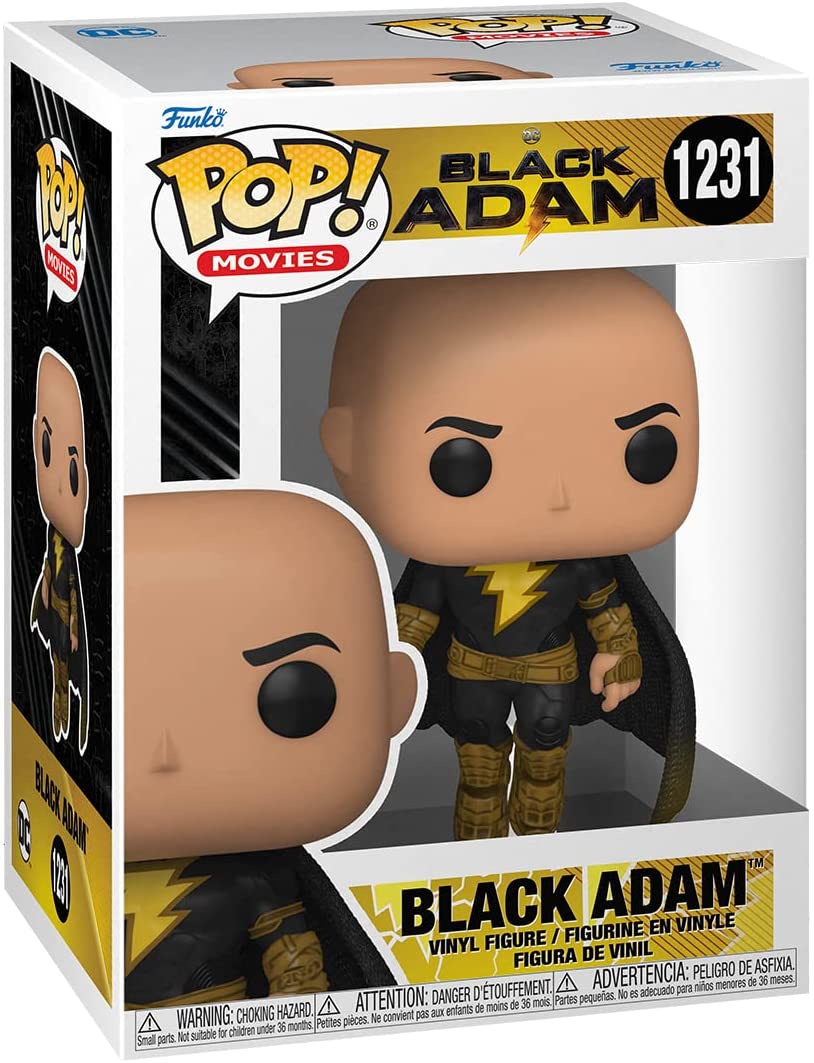 Movies: Black Adam - Black Adam (Flying) Funko 64188 Pop! Vinyl #1231