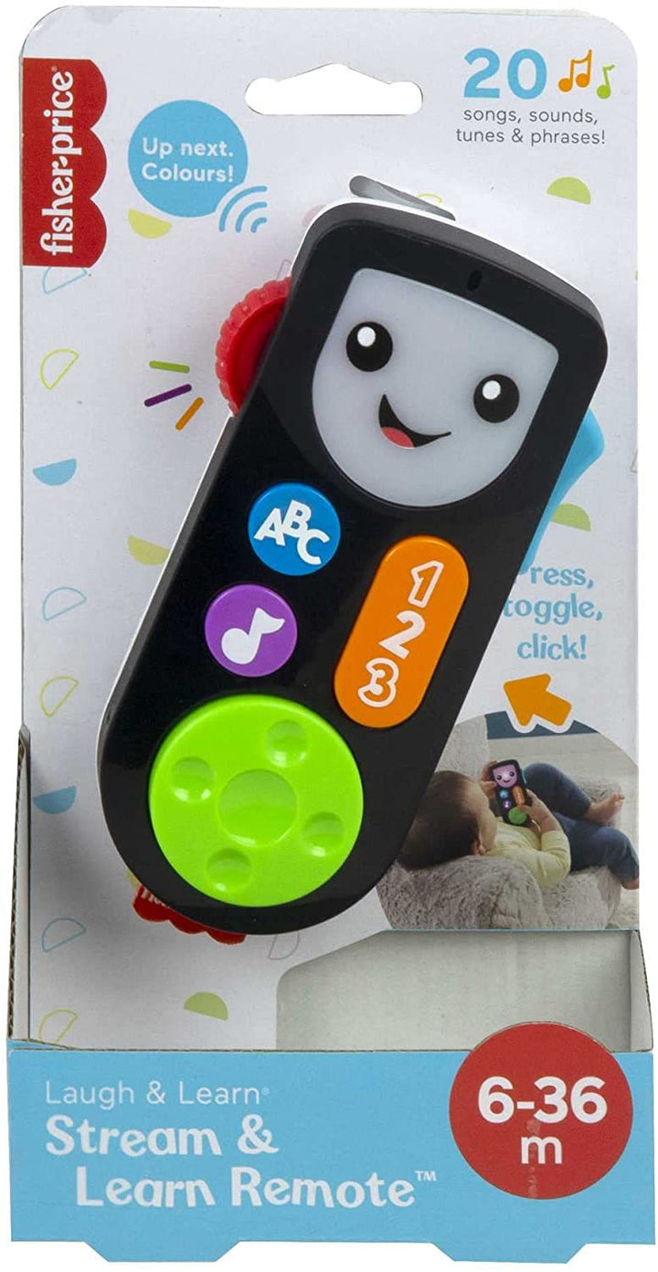 Fisher-Price Laugh & Learn Stream & Learn Remote - UK English Edition, electroni