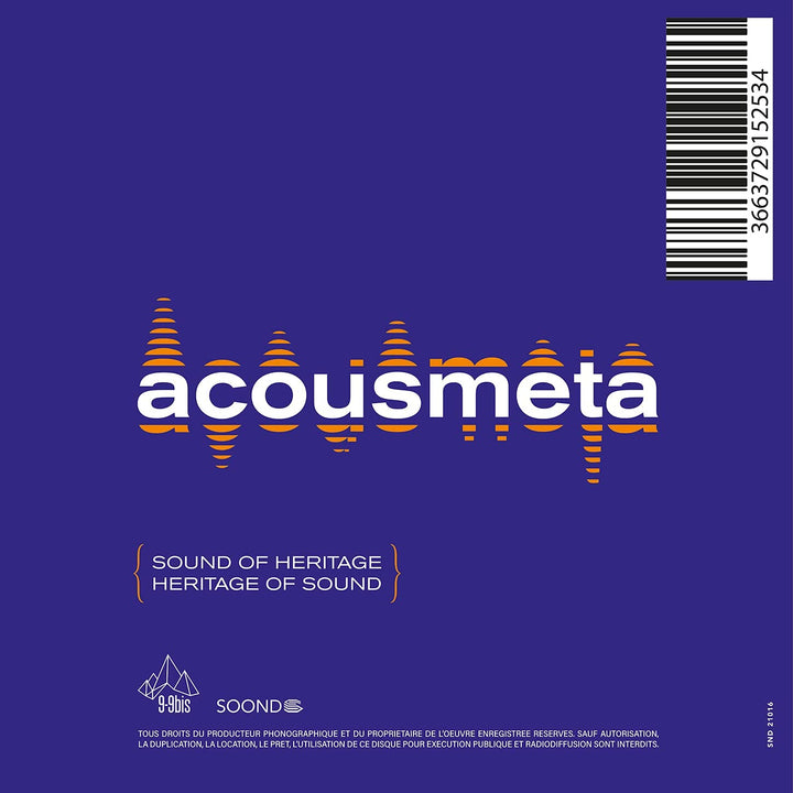 Alexandre Lévy - Acousmeta [Audio CD]