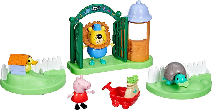 Peppa Pig Toys Peppa's Day at the Zoo Playset Toy for Preschoolers