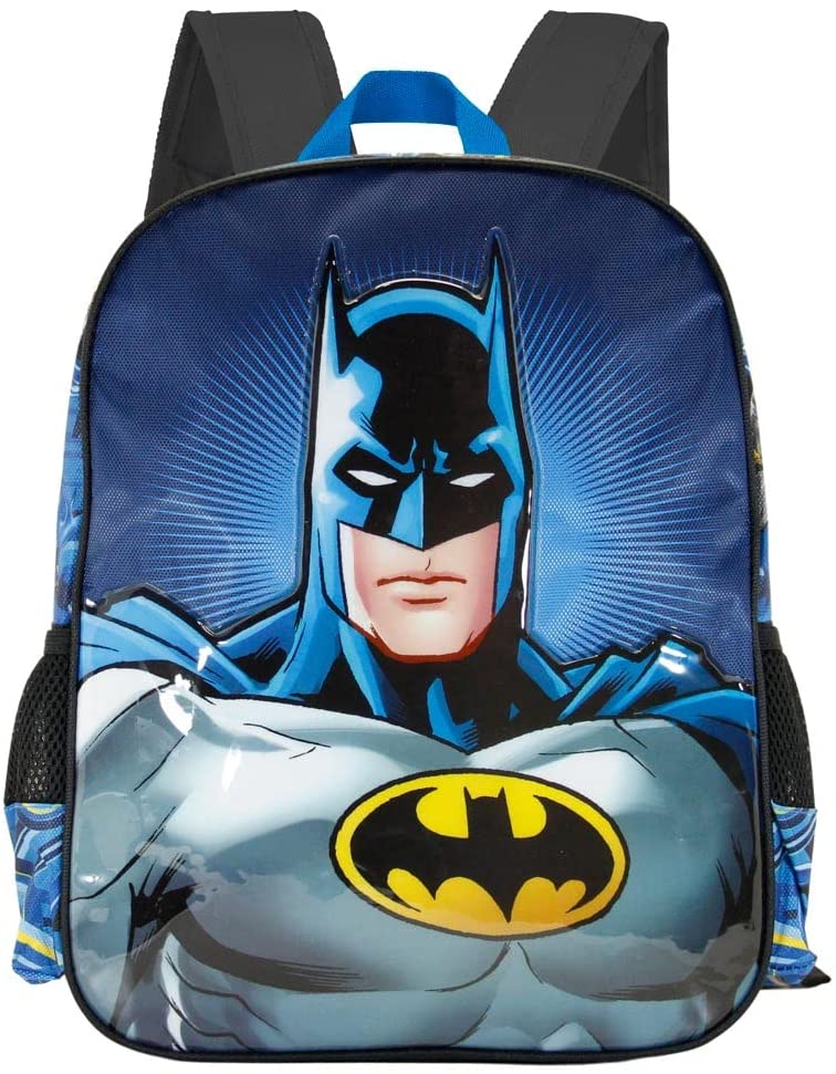 Batman Soldier-Small 3D Backpack, Blue