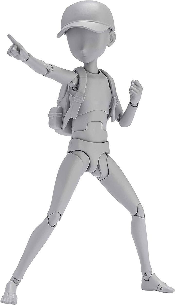 Tamashi Nations - Body Kun Ken Sugimori Edition DX SET (Gray Color Version), Bandai Spirits S.H.Figuarts