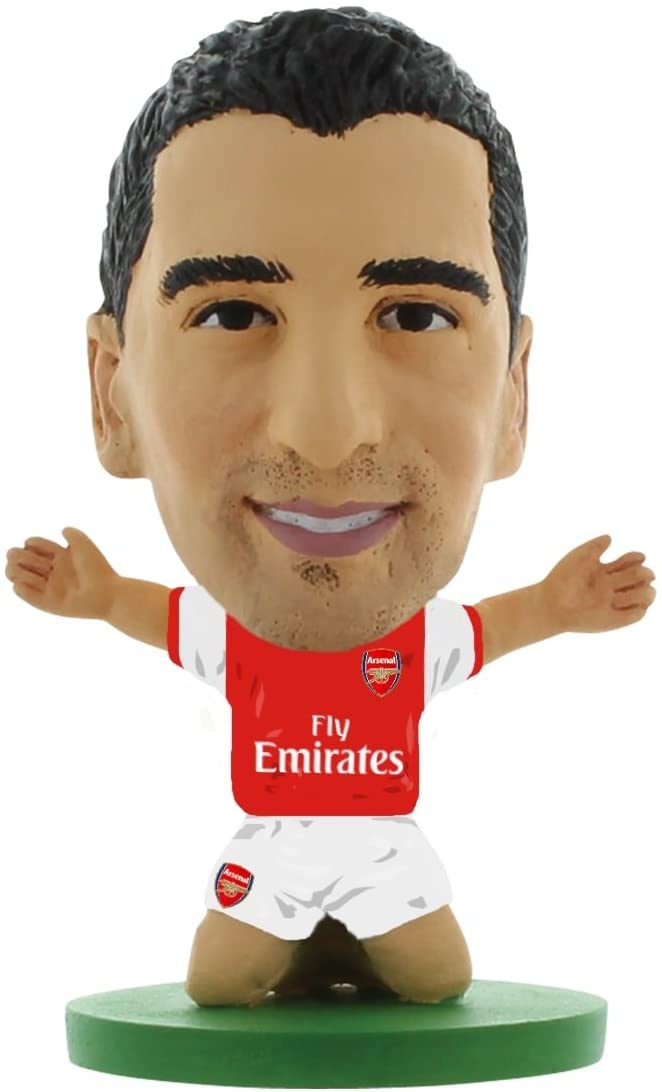 SoccerStarz Arsenal Henrikh Mkhitaryan Home (Kit clásico) / Figuras, Verde