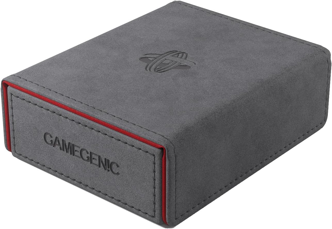 Gamegenic Token Keep Gray/Red Premium Chip Box for Board Games 6
