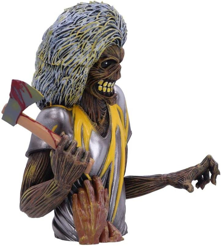 Nemesis Now Officially Licensed Iron Maiden Killers Bust Box (Small) Yellow, 16.