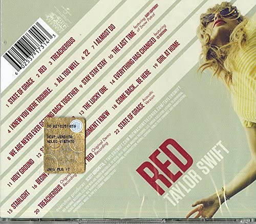 Taylor Swift - Red (Deluxe Edition) [Audio CD] 4