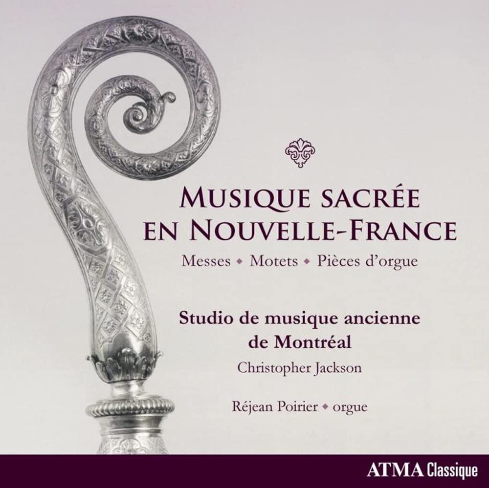 Studio de musique ancienne de Montréal - Musique sacrée en Nouvelle-France [Audio CD]