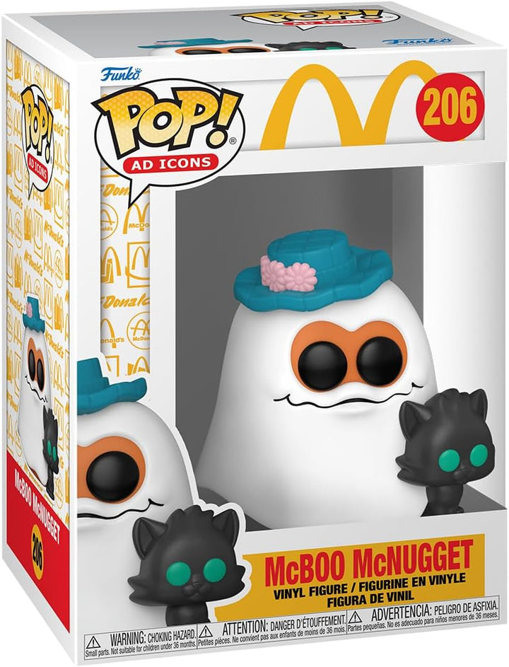 Ad Icons: McDonalds - Nugget - NB - Ghost Funko 74066 Pop! Vinyl #206