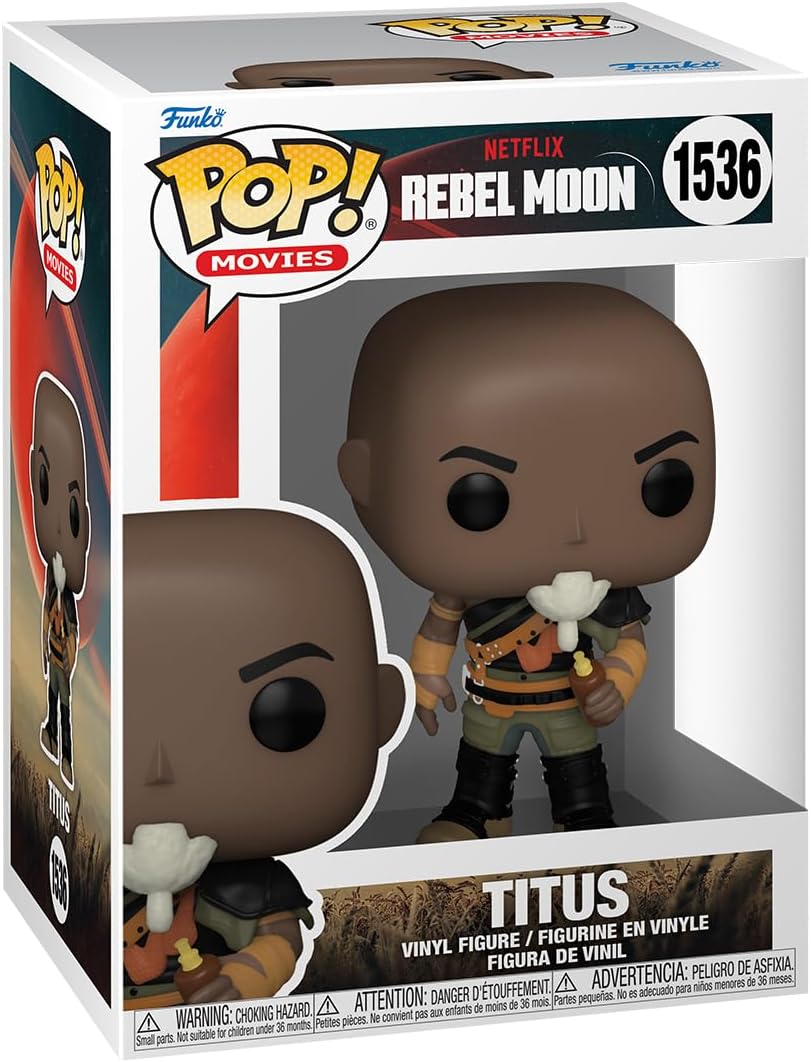 Funko POP! Movies: RM - Rebel Moon - Titus - Collectable Vinyl Figure