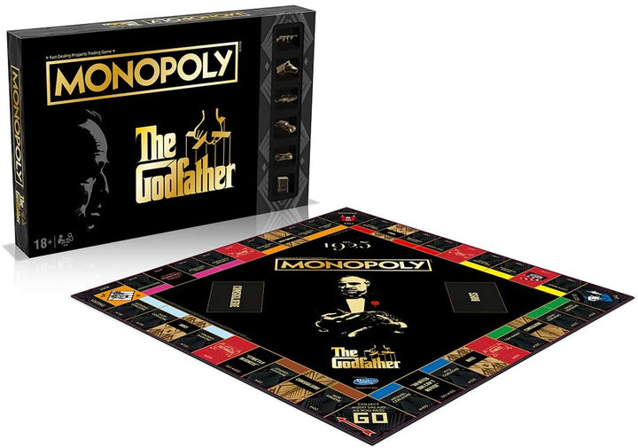 El juego de mesa de monopolio del padrino