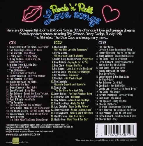 Rock 'n' Roll Love Songs: 60 Essential Love Songs [Audio CD]