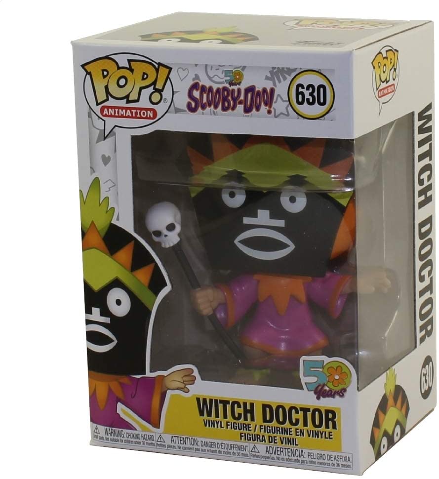 50 años Scooby Doo! Médico brujo Funko 39948 Pop! Vinilo n. ° 630