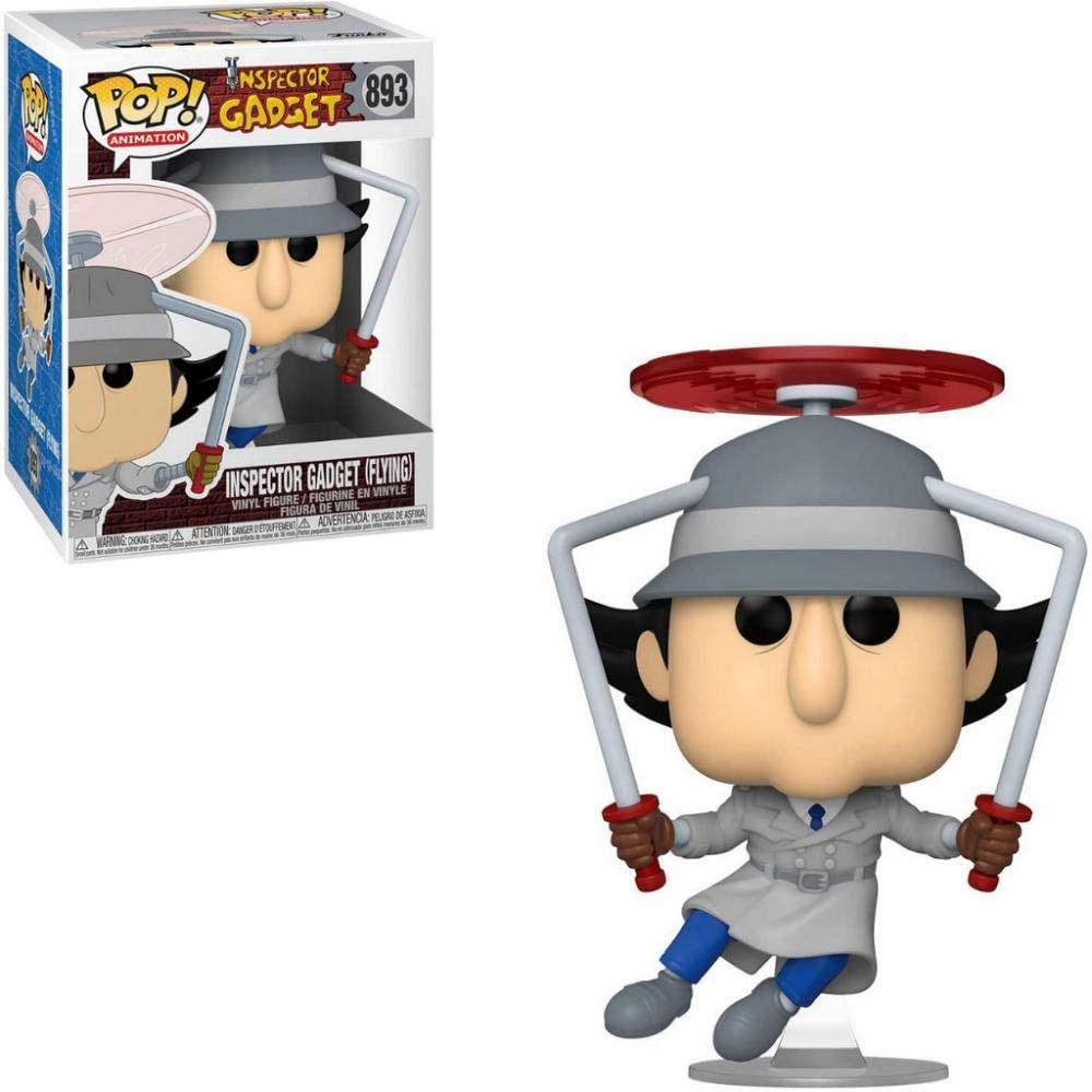Inspector Gadget Flying Funko 49269 Pop! Vinilo n. ° 893