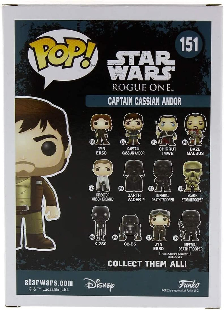 Star Wars Rogue One Captain Cassian Andor Funko 10451 Pop! Vinyl #151