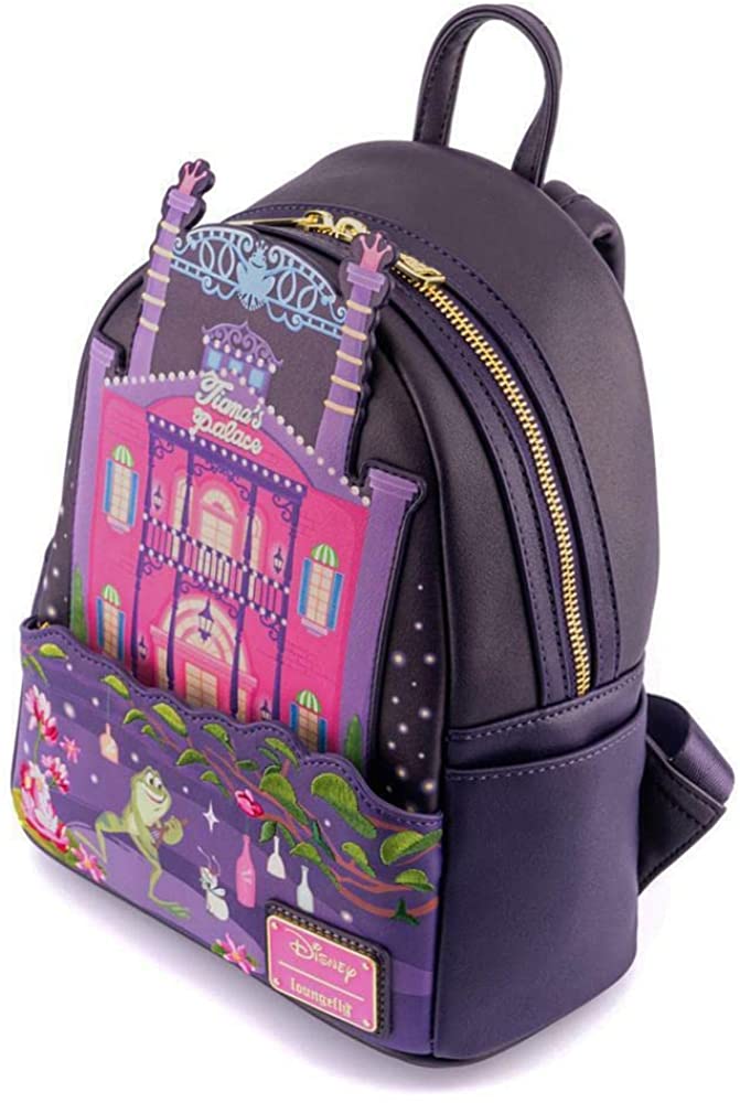 Loungefly Disney Princess and the Frog Tiana's Palace Mini Backpack 5