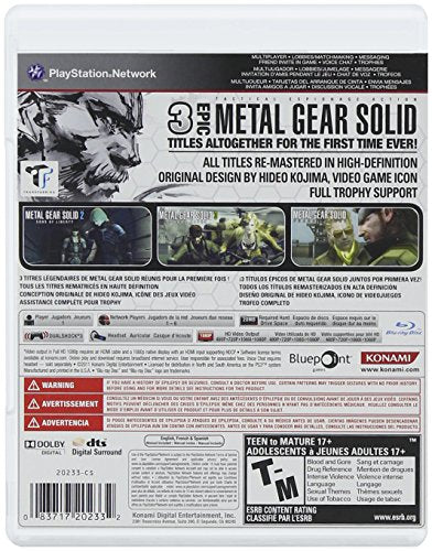 Metal Gear Solid HD Collection Nla