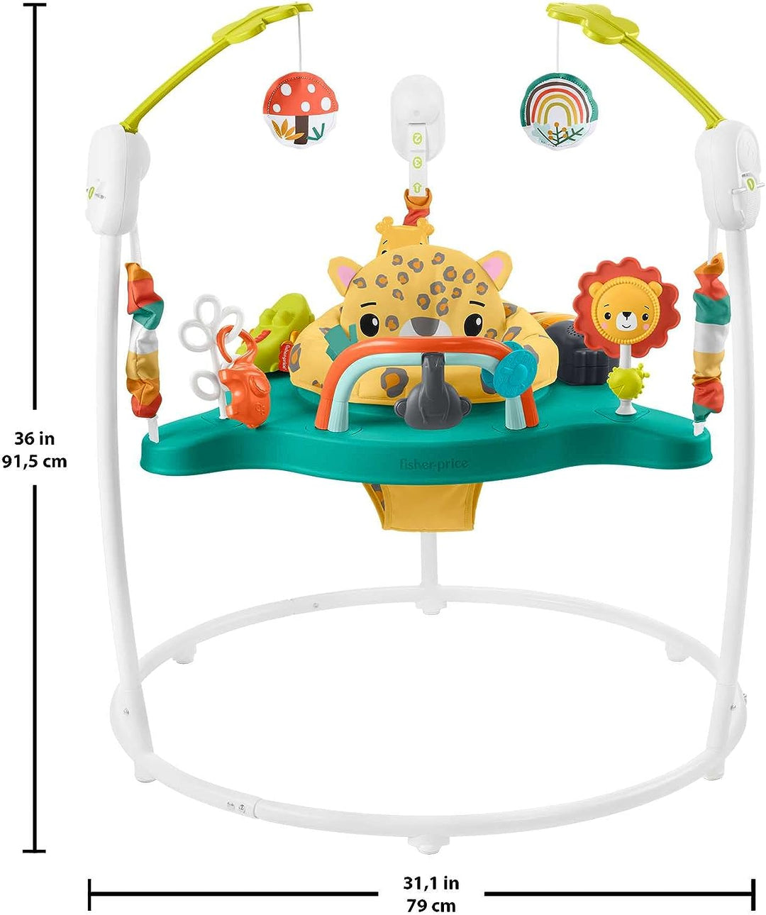 ?Fisher-Price Jumperoo Baby Activity Center with Lights Sounds and Music