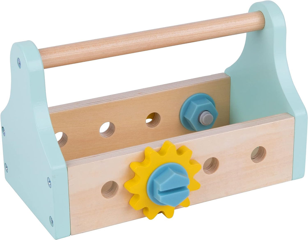 Tooky Toy TK273 Wooden Take-Along Tool Box