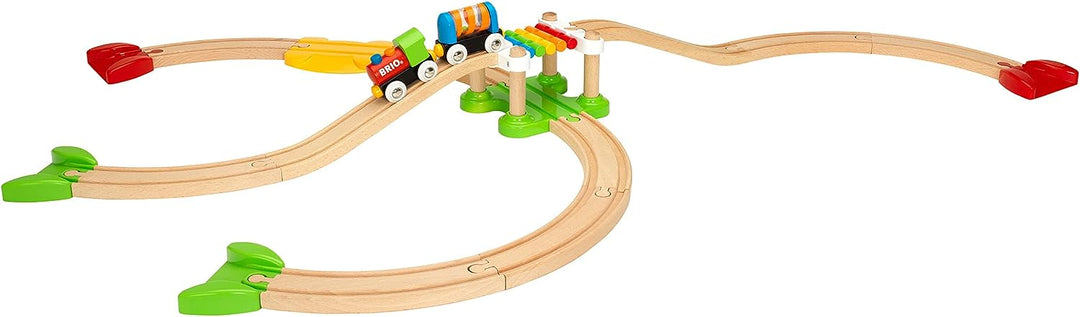 BRIO 33727 My First Railway Beginner Pack, FSC-Certified (Beech)