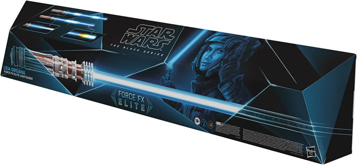 Hasbro Star Wars The Black Series Leia Organa Force FX Elite Lightsaber with Advanced LED and Sound Effects