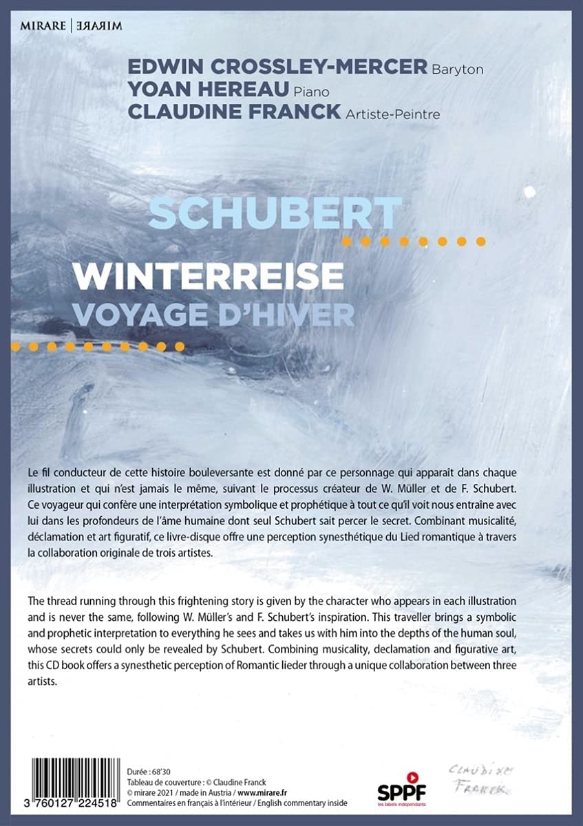 Crossley-Mercer, Edwin - Schubert: Winterreise: Voyage D'hiver [Audio CD]