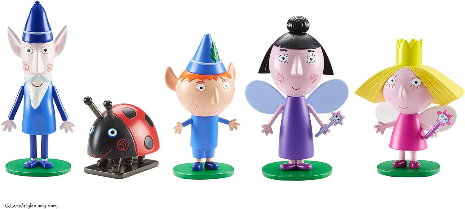 Ben & Holly Collectable 5 Figure Pack - Imaginative Play for Ages 3+ 5