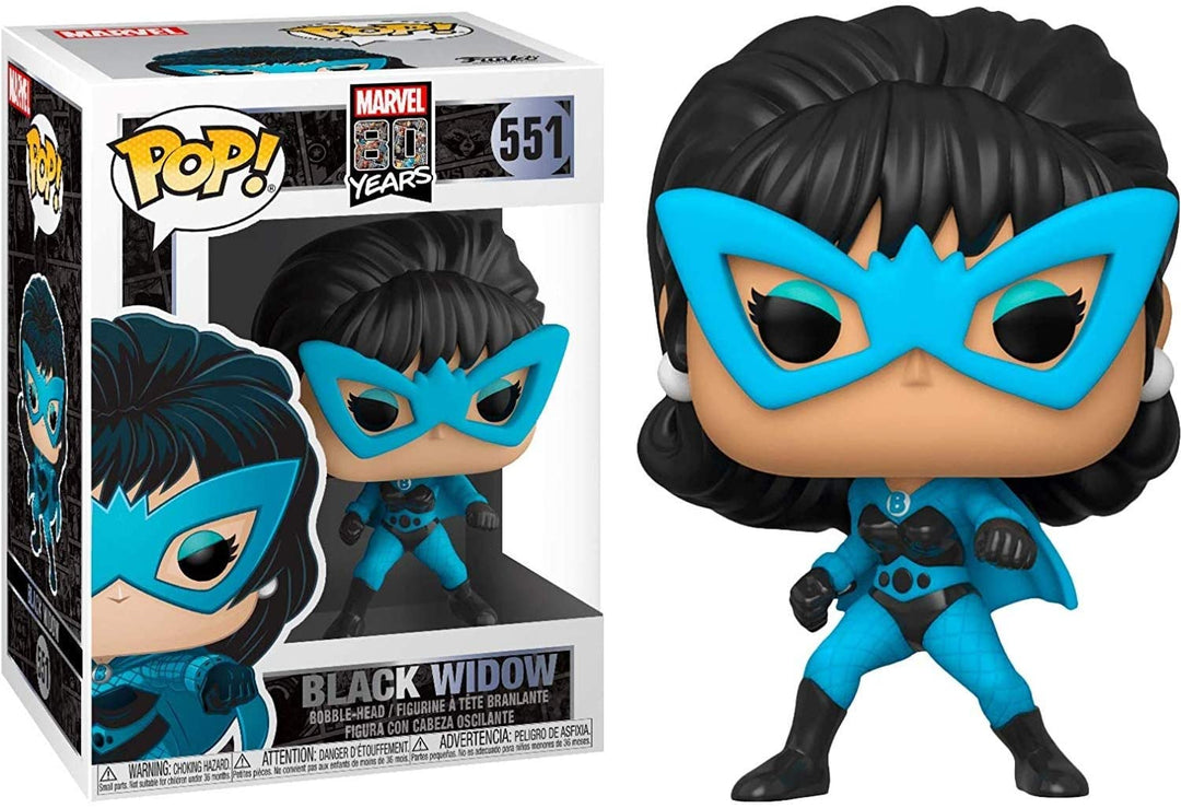 Marvel 80 años Black Widow Funko 44502 Pop! Vinilo n. ° 551
