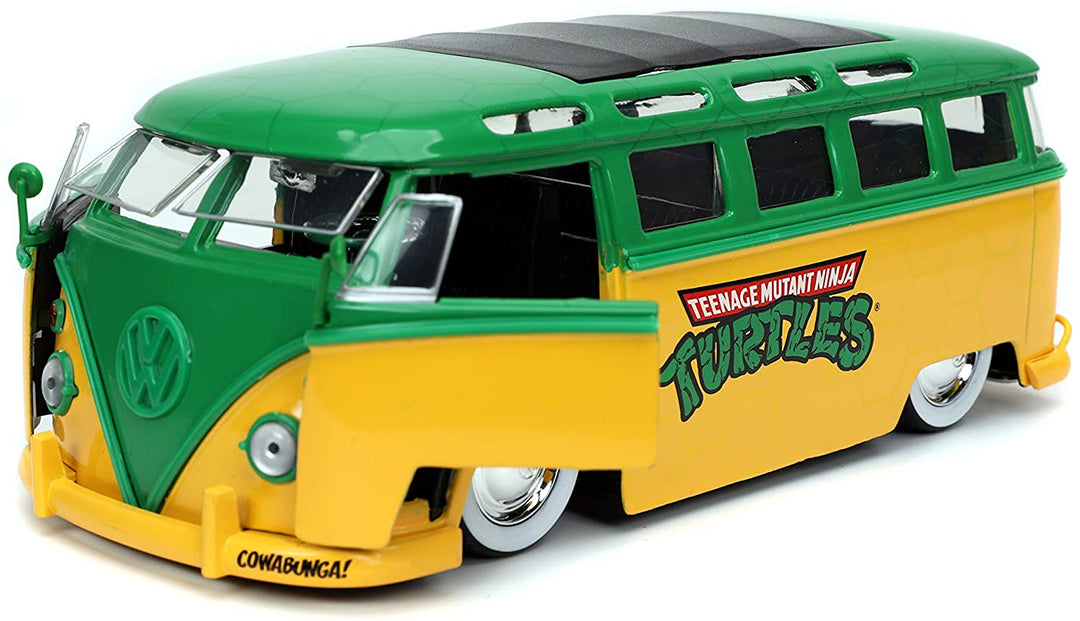 Jada TMNT - Leonardo & 1962 VW Bus - 1:24