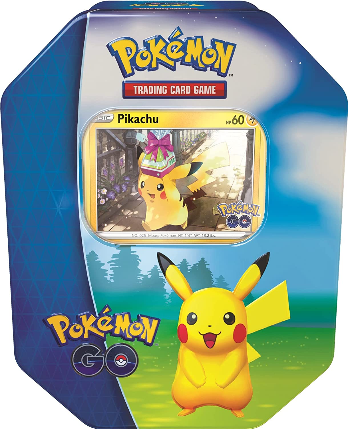 Pokémon TCG: Pokémon GO Tin – Random Design (Pikachu, Snorlax, or Blissey) 4