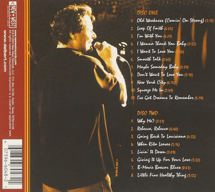 Delbert McClinton - Live [Audio CD]