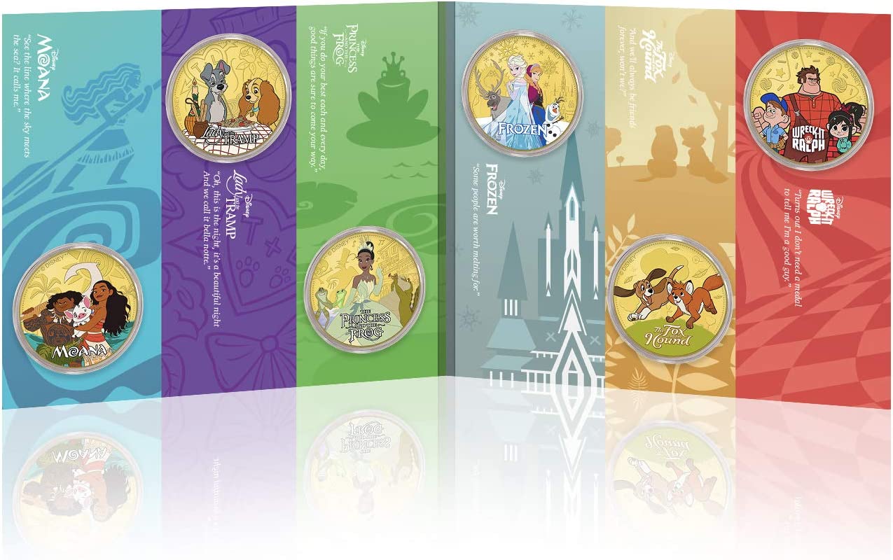 The Koin Club Disney Classics - The Fox and the Hound 24K Gold Plated Limited Edition Coin