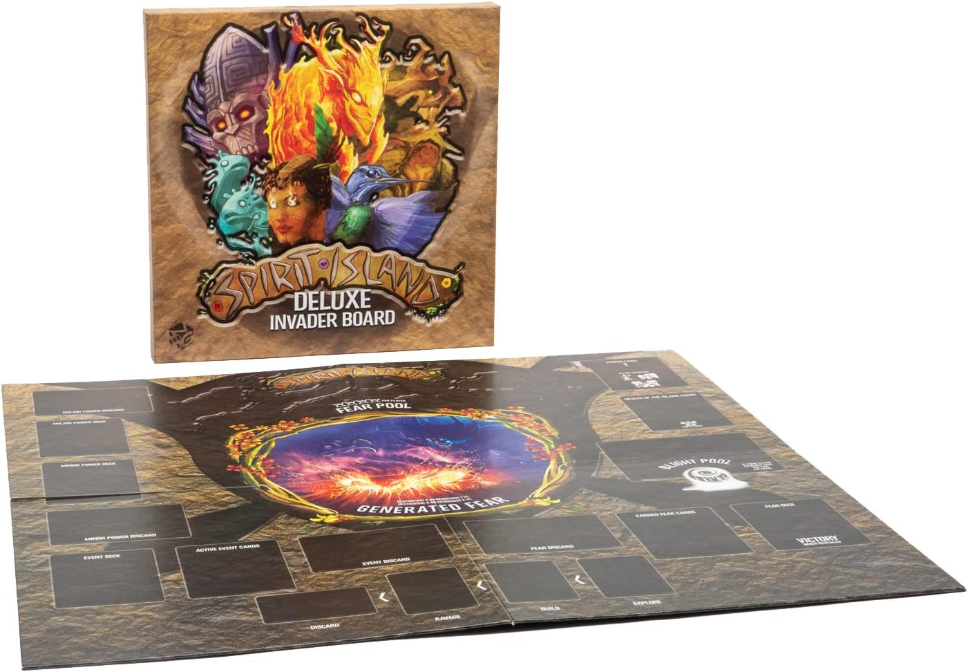 Greater Than Games Spirit Island Deluxe Invader-Erweiterung GTG73619 2